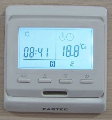 Терморегулятор для теплого пола программируемый E 51.716 фото