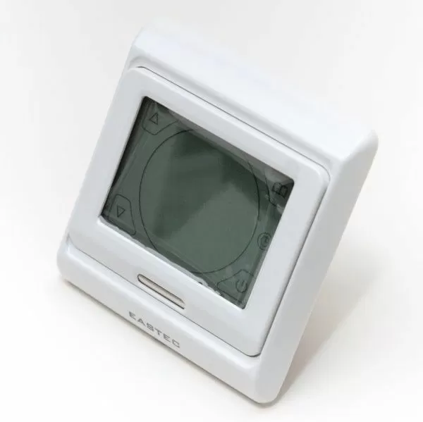 Сенсорный программируемый терморегулятор для теплого пола E 91.716 фото