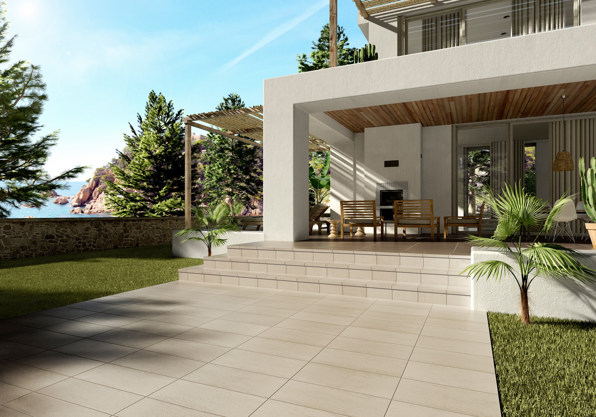 Керамическая cтупень Exagres Mediterraneo Arena фото