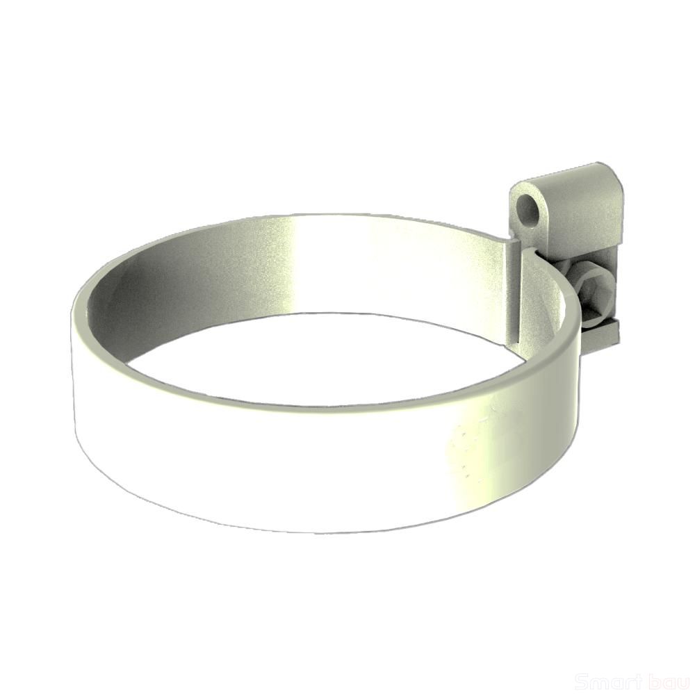 Хомут водосточной трубы RUPLAST PVC 125/80 фото