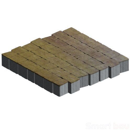 Тротуарная плитка SteinRus Аттика Colormix Брайс фото