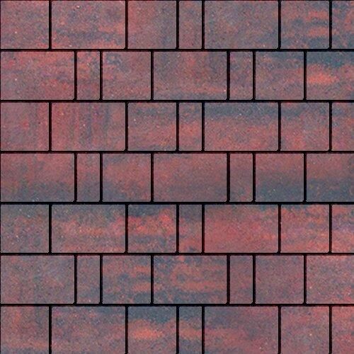 Тротуарная плитка SteinRus Bergamo Colormix Рейнир фото