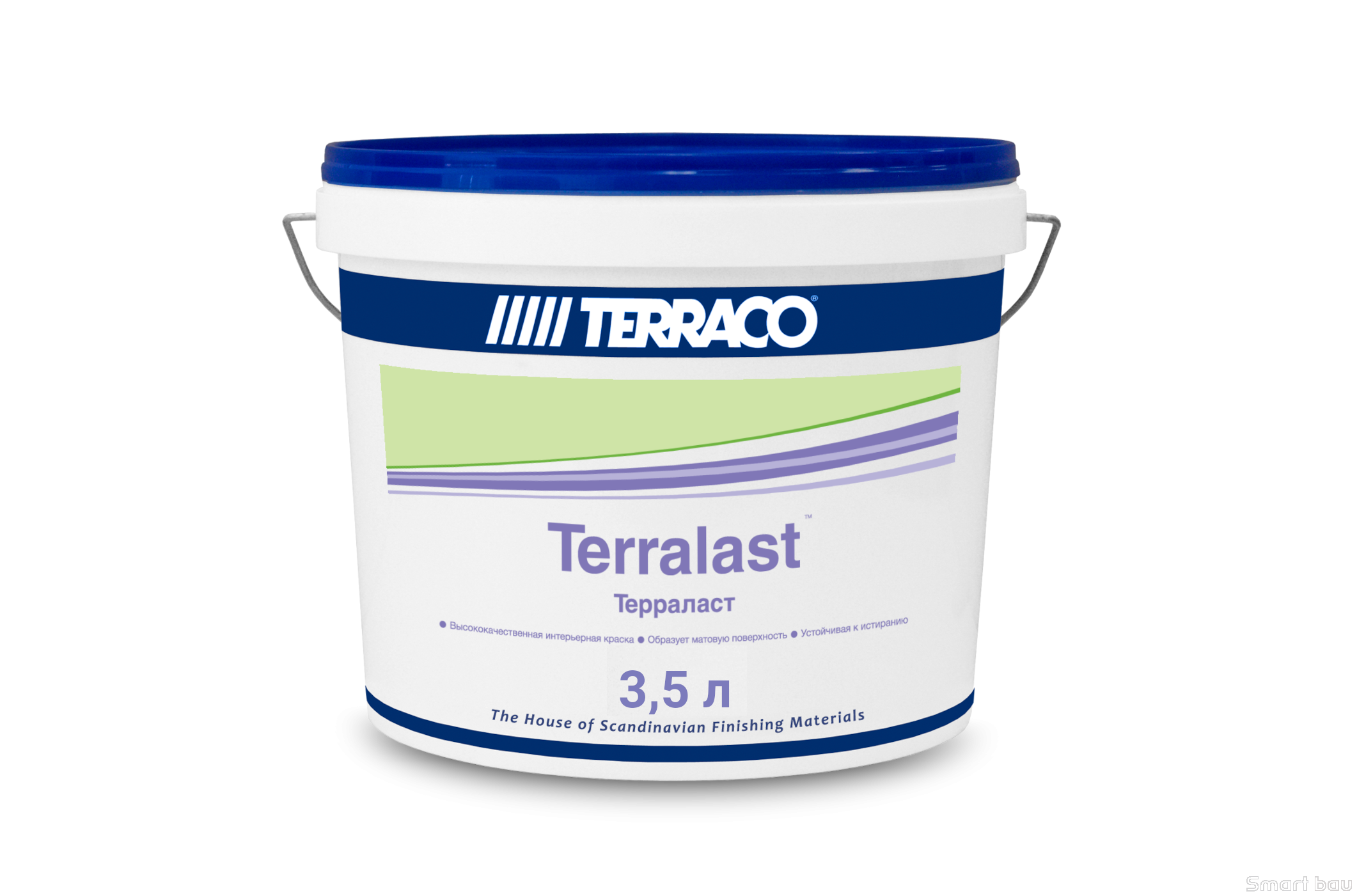 Акриловая краска для внутренних работ Terraco Terralast фото