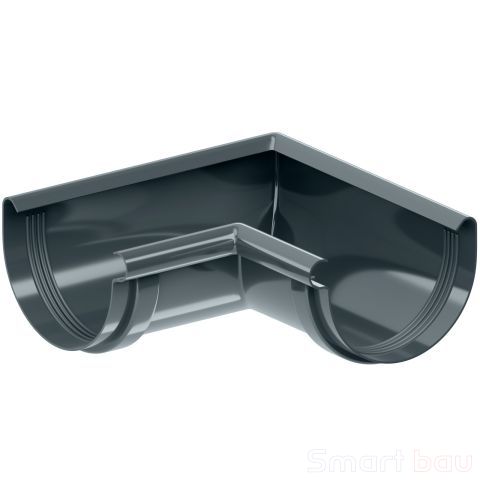 Угол внутренний 90° для желоба KROP PVC 130/90 фото