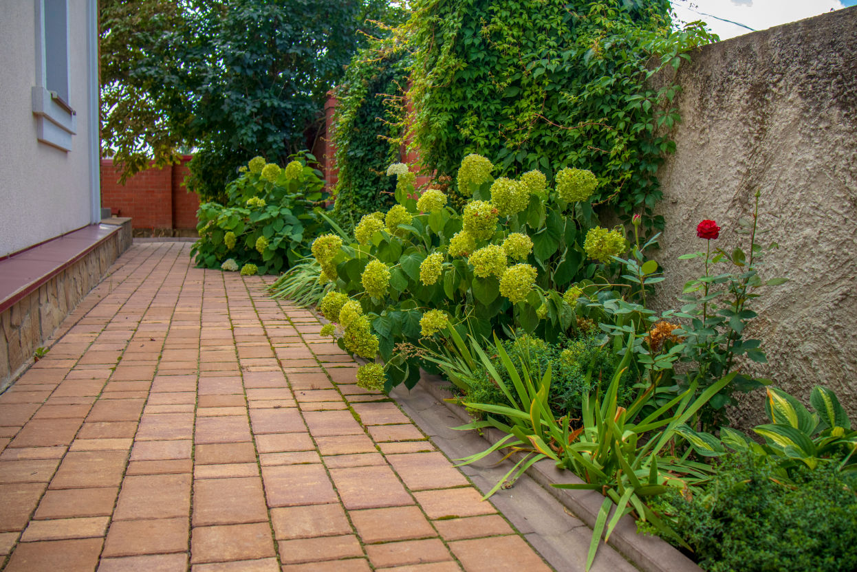 Тротуарная плитка SteinRus Старый город Colormix Тахель фото