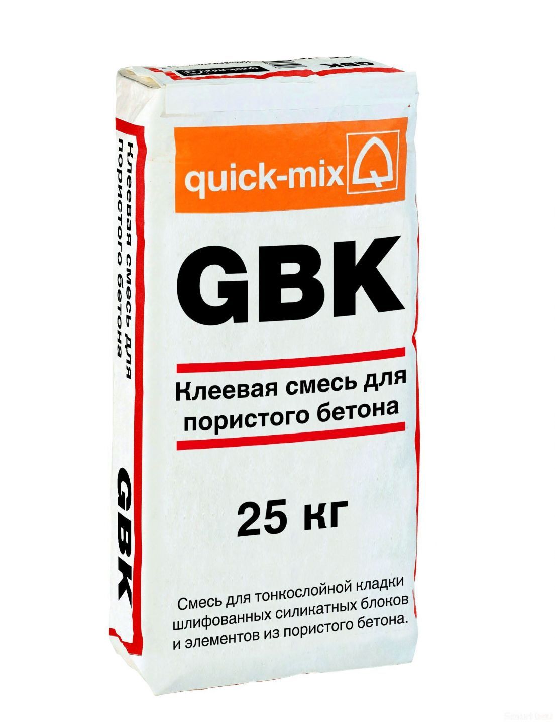  Клей для газобетонных блоков quick-mix GBK фото