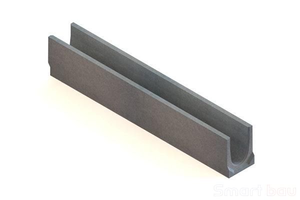 Лоток водоотводный бетонный Standartpark BetoMax Basic DN100 фото