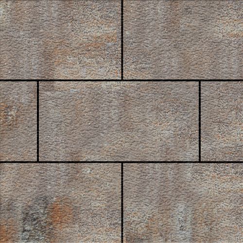 Тротуарная плитка SteinRus Парк Плейс Colormix Берилл фото