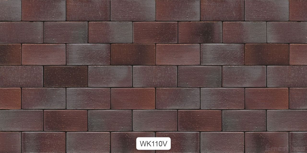 Тротуарный клинкерный кирпич Westerwaelder Klinker Violett фото