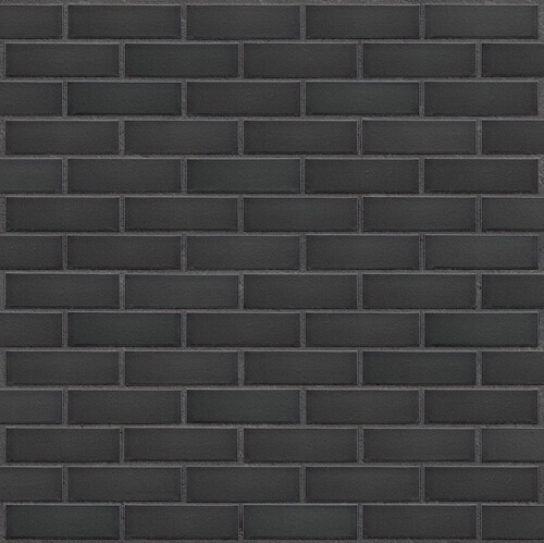 Клинкерная фасадная плитка King Klinker Black Stone