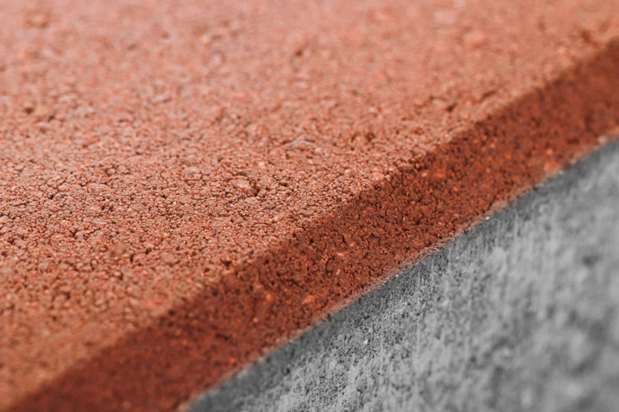 Вибропрессованная тротуарная плитка Ромб-Арт Стандарт Квадрат Марс фото