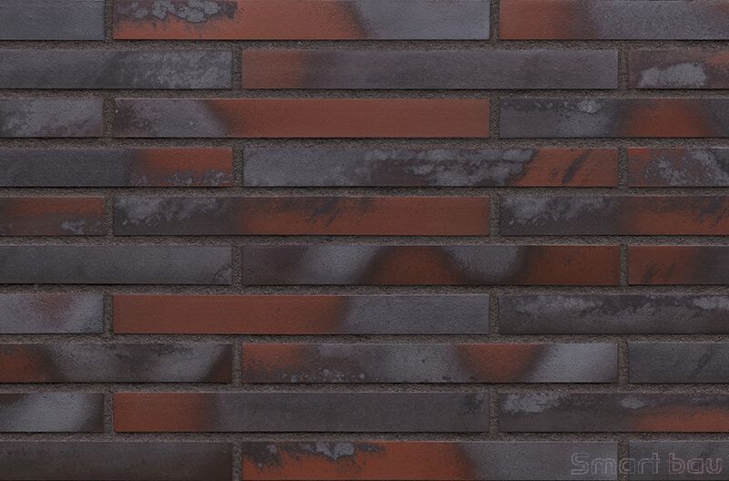 Клинкерная фасадная плитка King Klinker Iron Clay фото