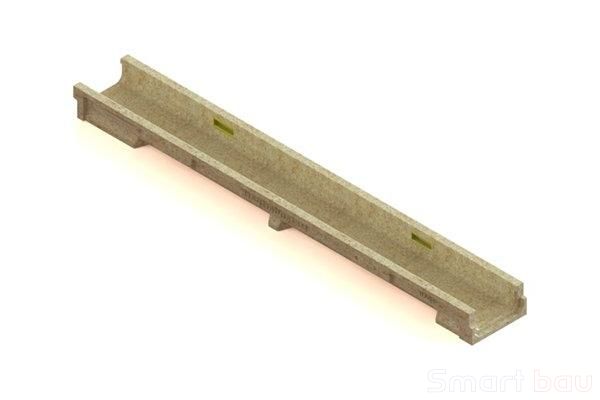 Лоток водоотводный полимербетонный Standartpark CompoMax Basic DN100 фото