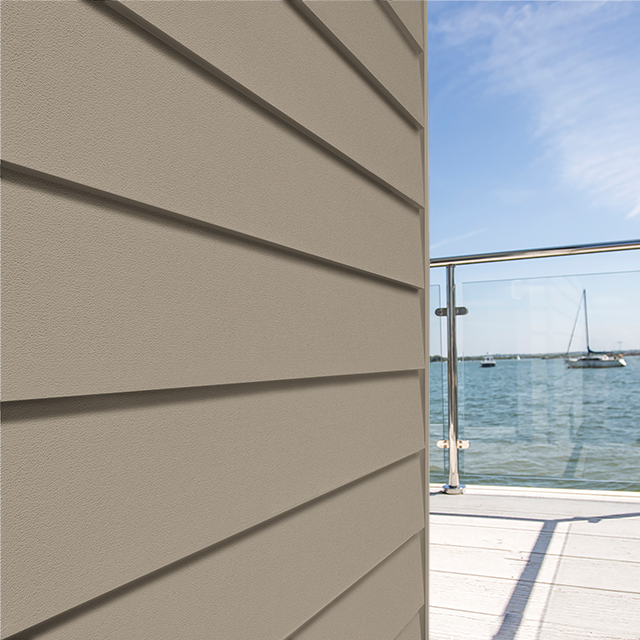 Фиброцементный сайдинг Cedral Lap Smooth Земля фото