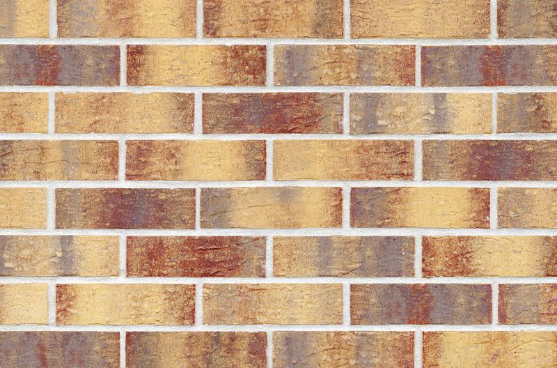 Клинкерная фасадная плитка King Klinker Rainbow Brick фото