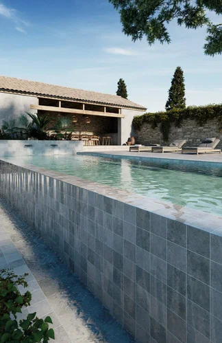 Крупноформатная плитка из керамогранита Exagres Provenza Griggio фото