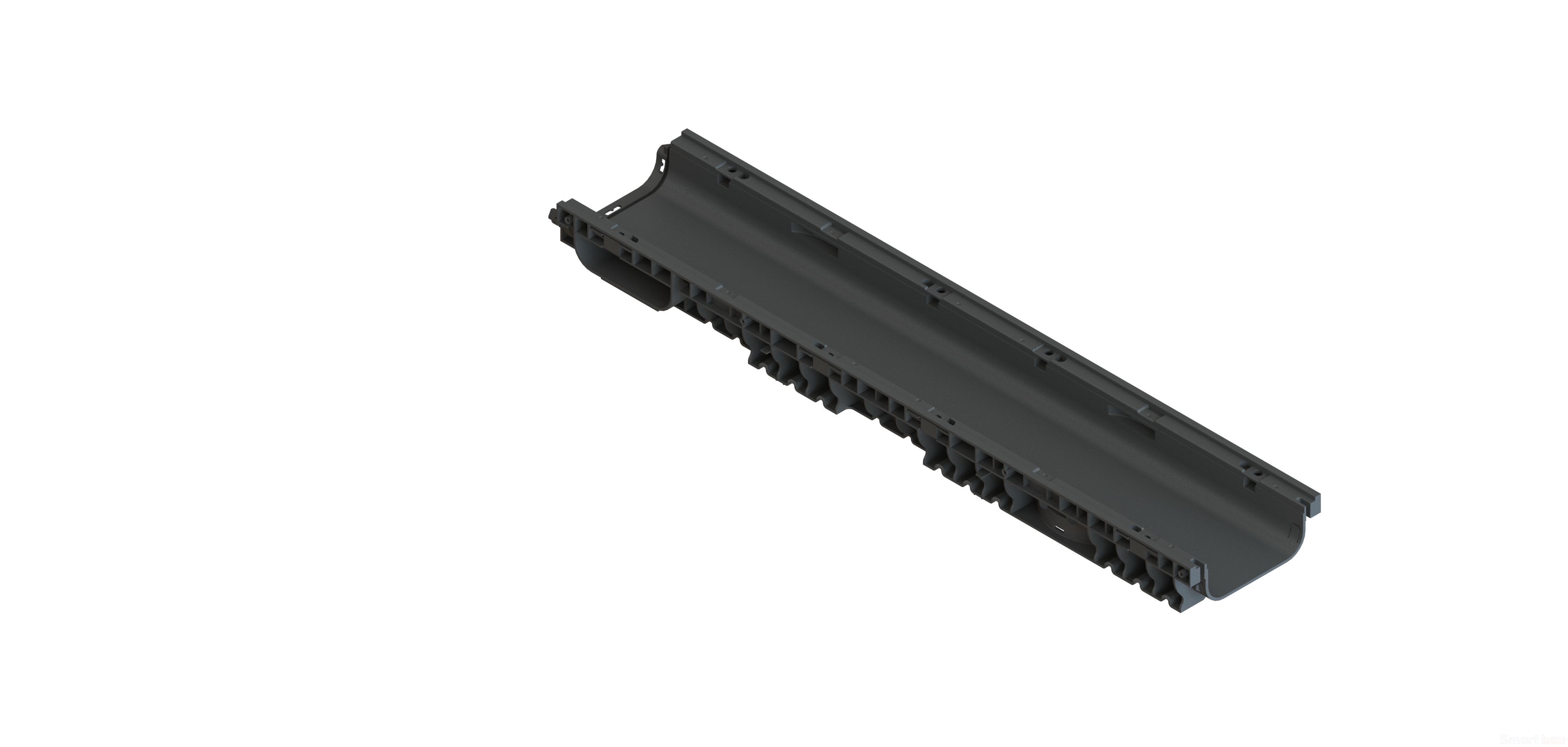 Лоток водоотводный пластиковый Standartpark PolyMax Basic DN150 фото