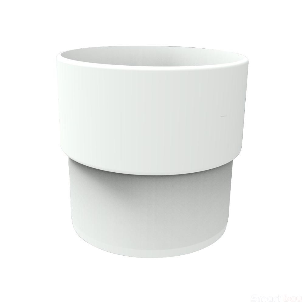 Муфта трубы водосточной RUPLAST PVC 125/80 фото