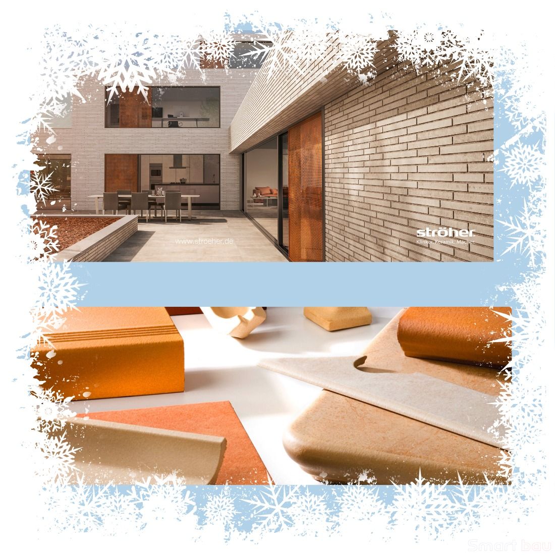 Скидка до 25% на фасадную плитку, тротуарную плитку, клинкерные ступени и напольную плитку Stroeher