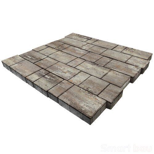 Тротуарная плитка SteinRus Новый город Colormix Берилл фото