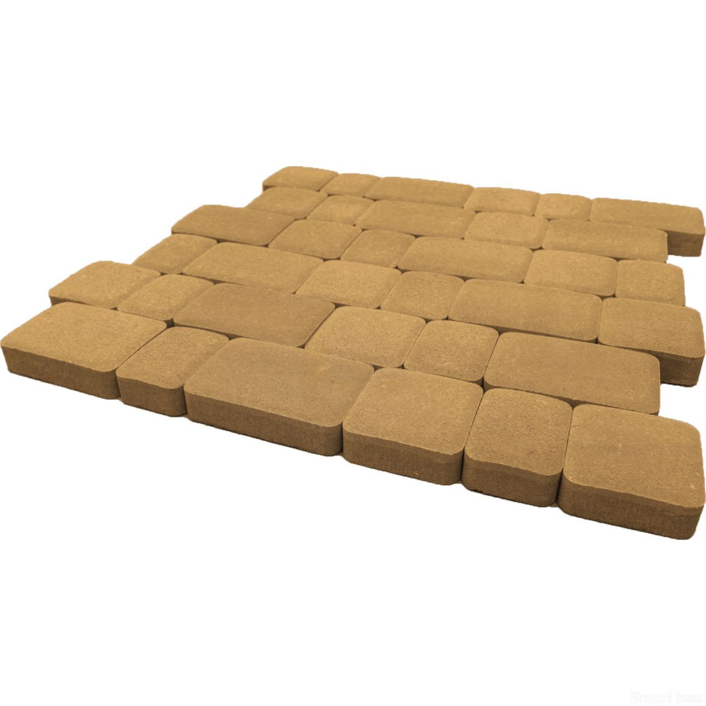 Тротуарная плитка SteinRus Инсбрук Альт Песочный фото