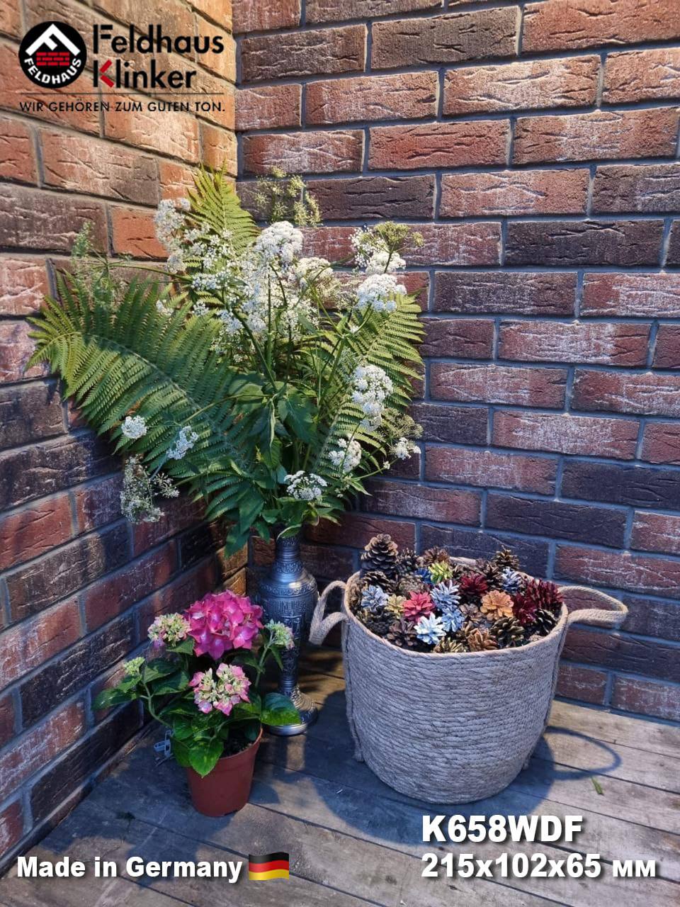 Клинкерный кирпич Feldhaus Klinker Ardor Belino фото