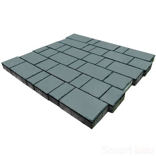 Тротуарная плитка SteinRus Новый город Серый фото