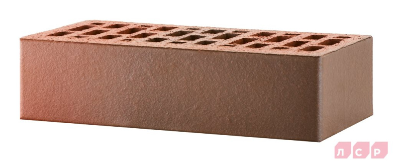 Кирпич лицевой красный флэш ультра пустотелый ЛСР фото