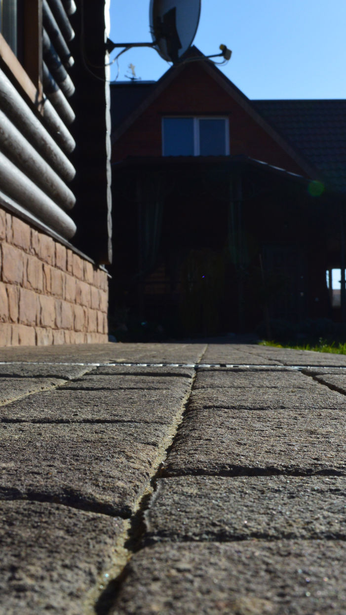 Тротуарная плитка SteinRus Старый город Серый фото