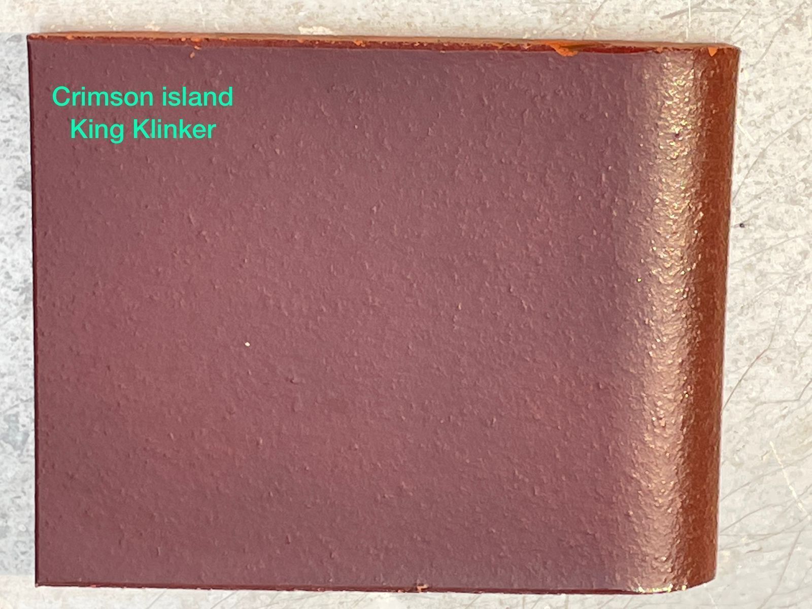 Клинкерный отлив для окон King Klinker The Crimson Island фото
