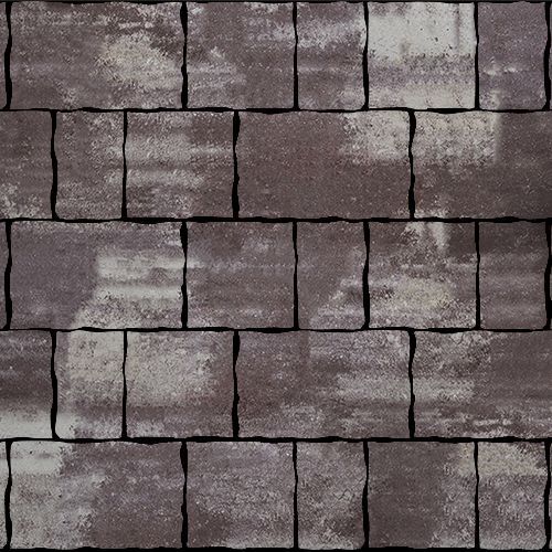 Тротуарная плитка SteinRus Старый город Colormix Браун фото