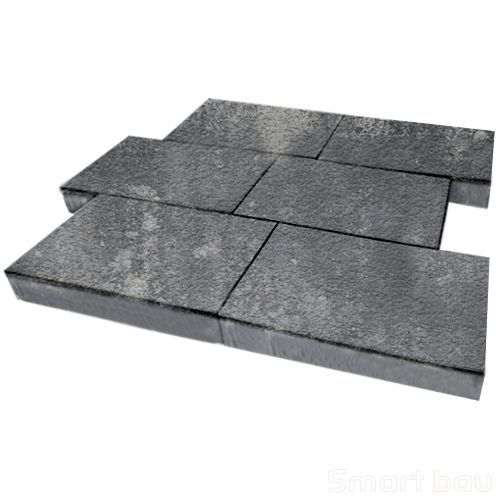 Тротуарная плитка SteinRus Парк Плейс Colormix Актау фото