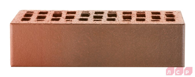 Кирпич лицевой красный флэш ультра пустотелый ЛСР фото