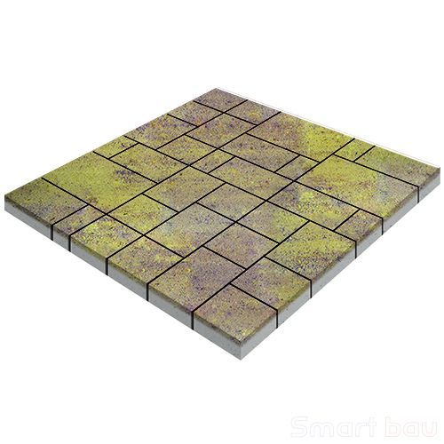Тротуарная плитка SteinRus Инсбрук Альпен Colormix Тахель фото