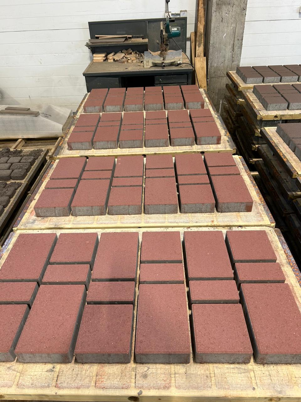 Вибропрессованная тротуарная плитка Ромб-Арт Стандарт Пантеон Марс фото