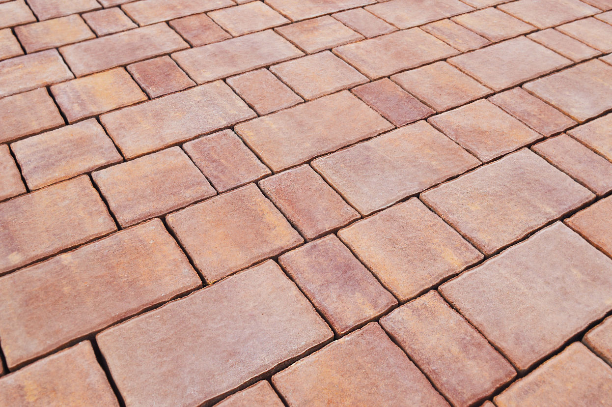 Тротуарная плитка SteinRus Старый город Colormix Тахель фото