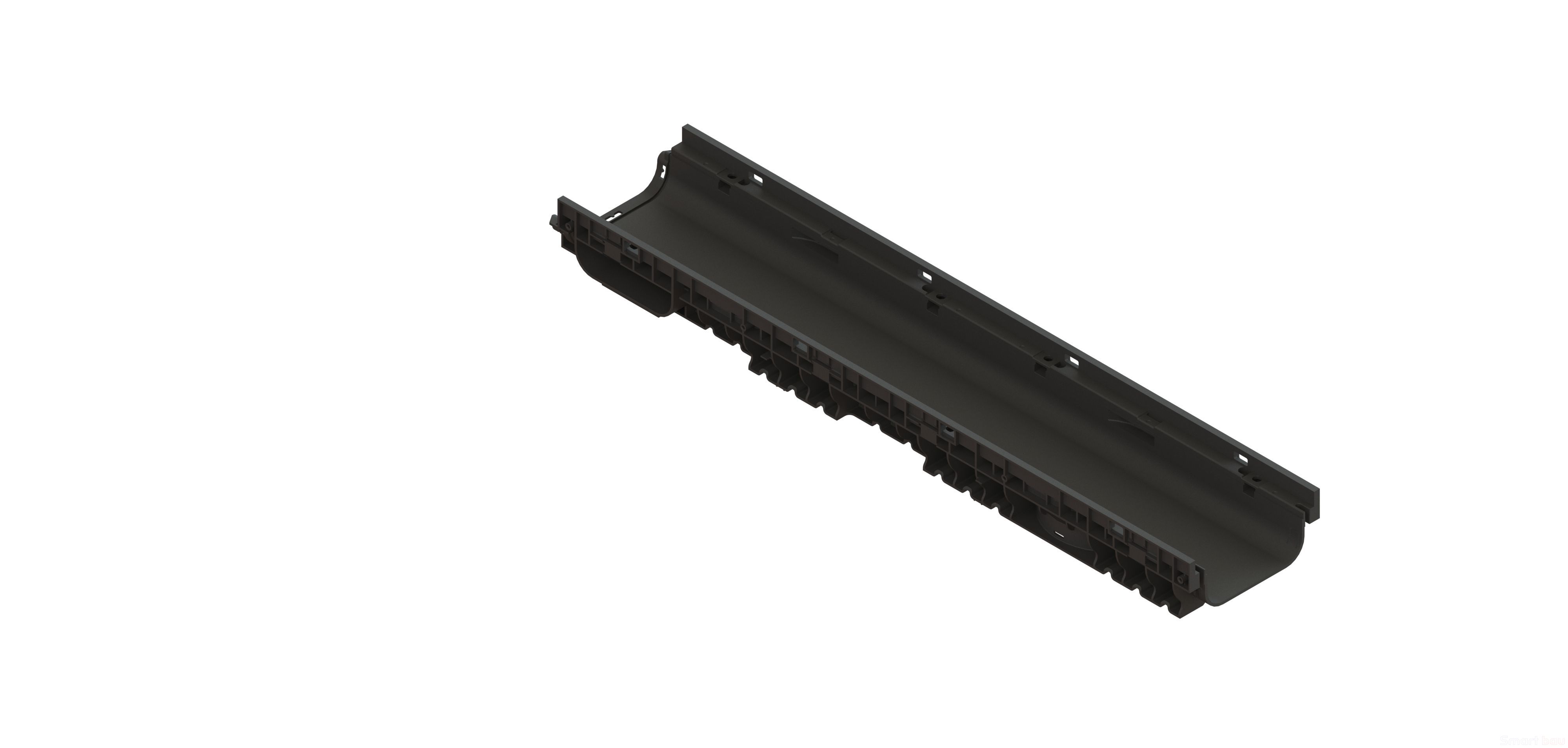 Лоток водоотводный пластиковый Standartpark PolyMax Basic DN150 фото