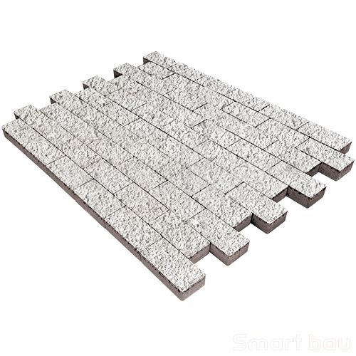Тротуарная плитка SteinRus Прямоугольник Backwash Эльтон фото