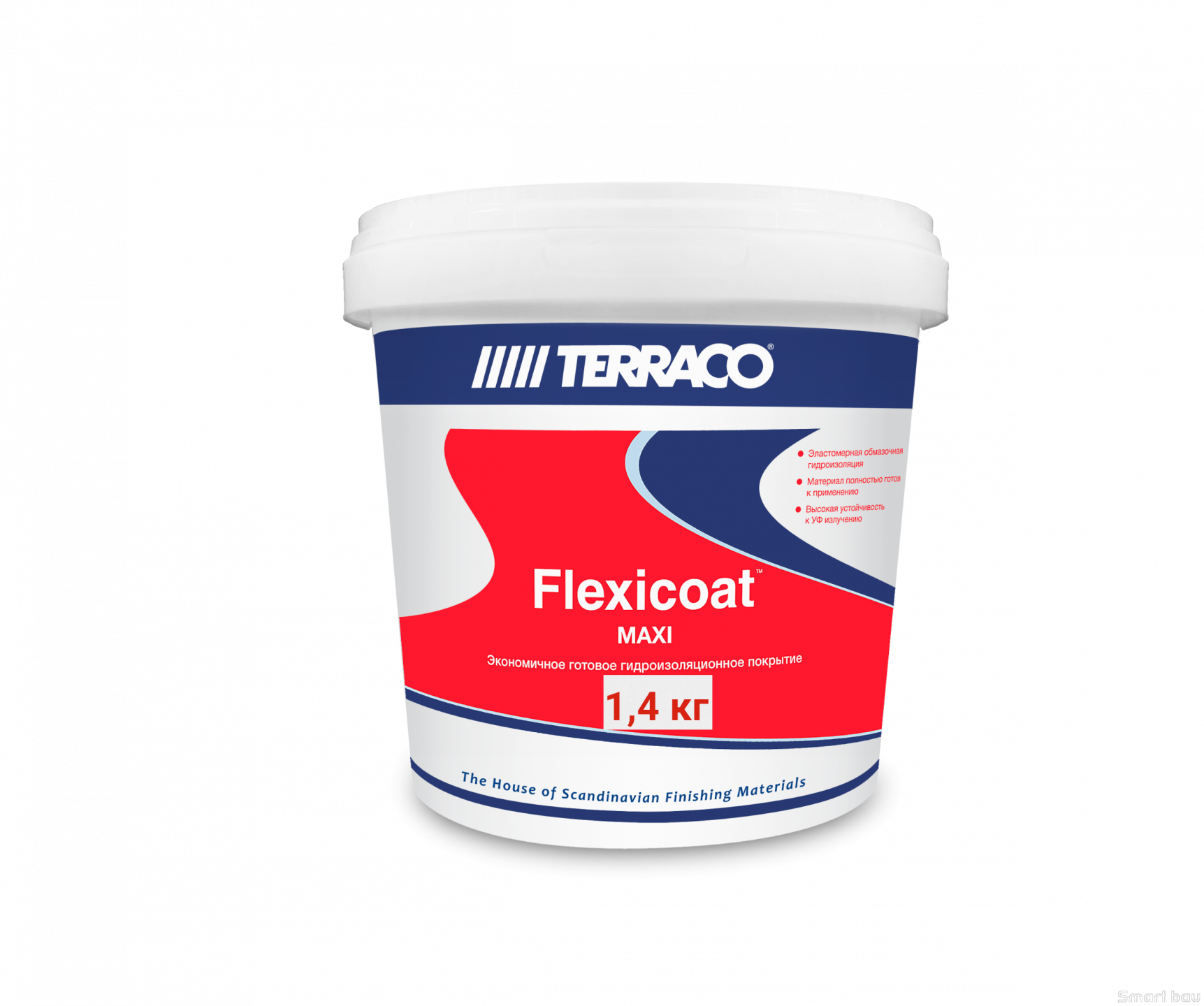 Акриловое Гидроизоляционное покрытие Terraco Flexicoat Maxiroof фото