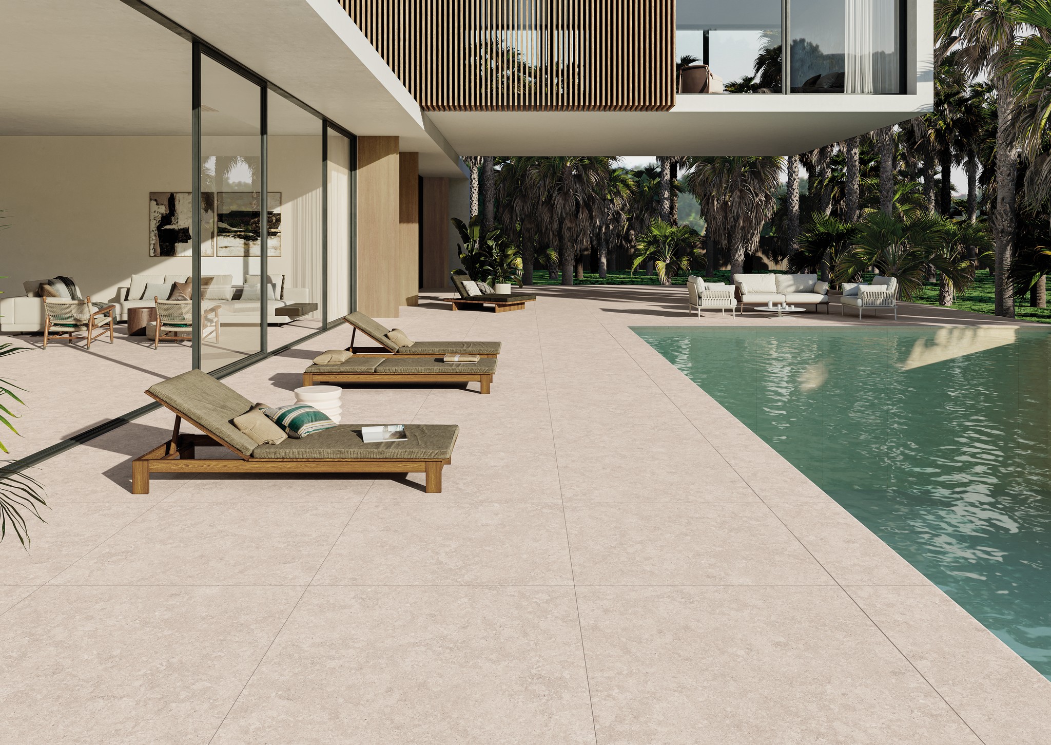 Крупноформатная плитка из керамогранита Exagres Bedford Sand фото