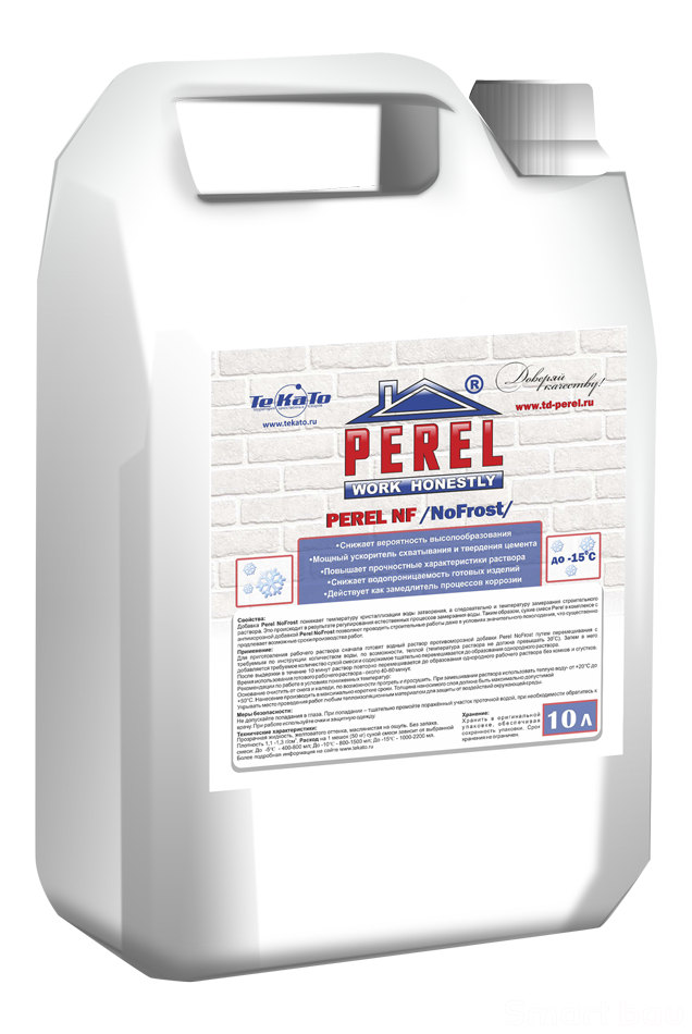 Противоморозная добавка для кладочных растворов Perel No Frost  фото