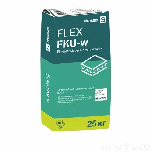 Плиточный клей универсальный FLEX FKU-w фото