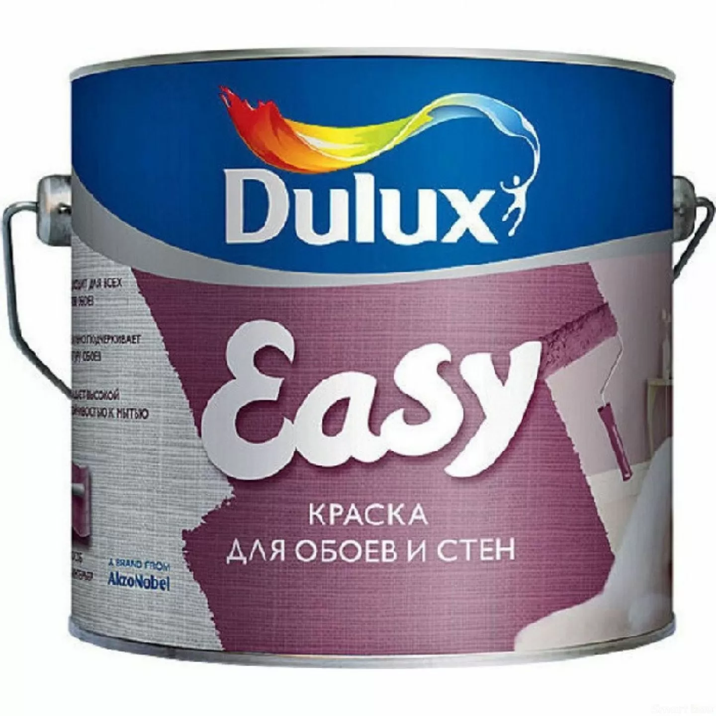 Краска водно-дисперсионная для обоев и стен Dulux Easy фото