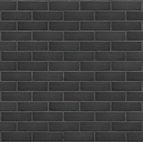 Клинкерная фасадная плитка King Klinker Black Stone фото