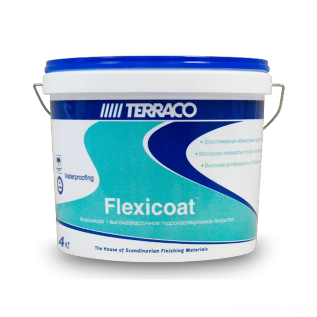 Акриловое Гидроизоляционное покрытие Terraco Flexicoat фото