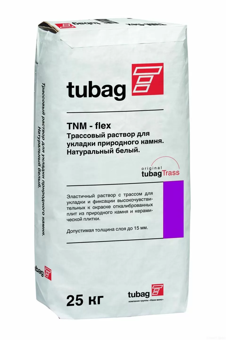 Клей для камня и плитки tubag TNM-flex купить по цене от 1 989 руб.