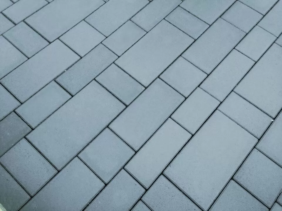 Тротуарная плитка SteinRus Инсбрук Тироль Серый фото