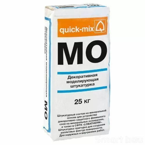 Декоративная моделирующая штукатурка quick-mix MO фото