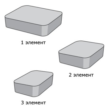 Элементы тротуарной плитки SteinRus Инсбрук Альт